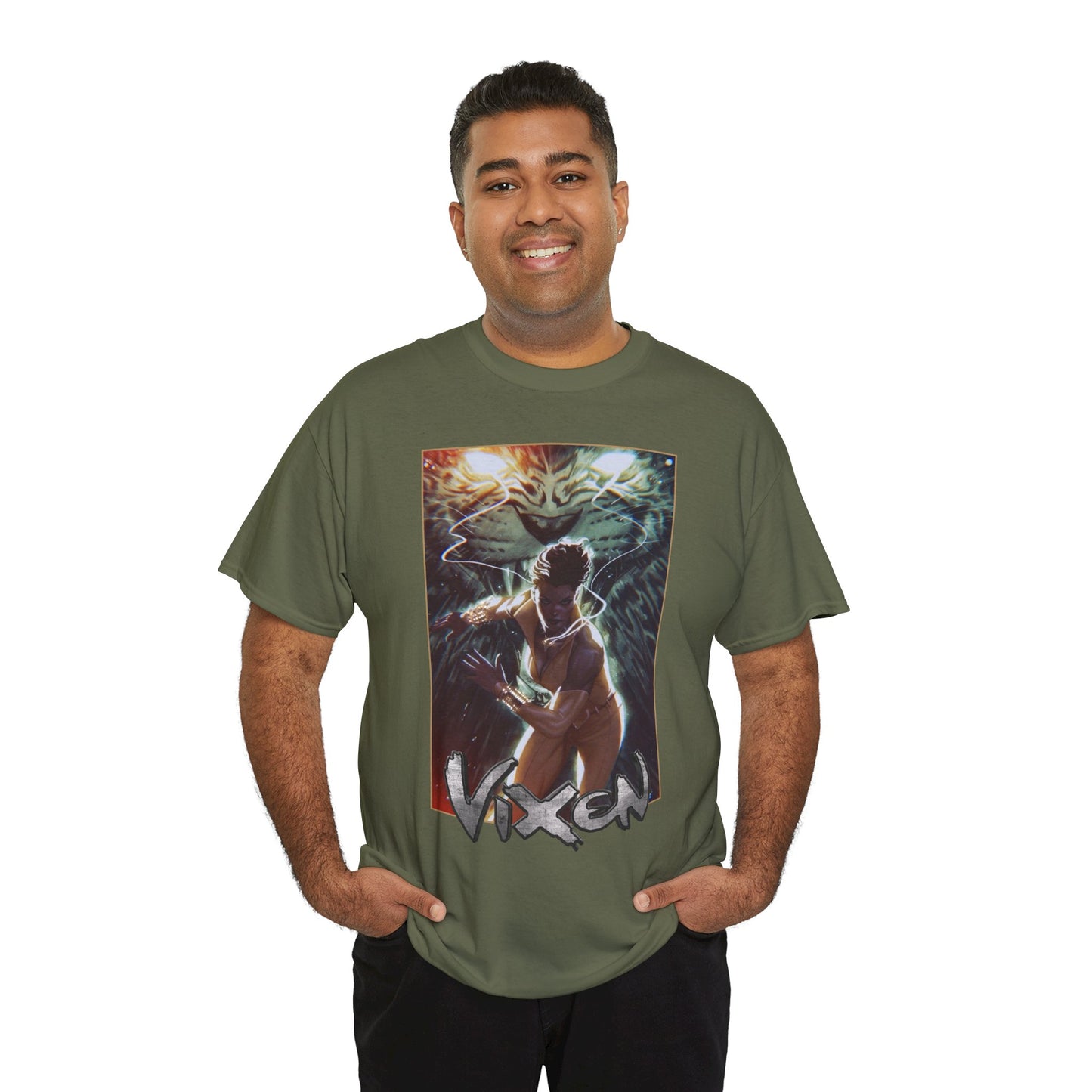 Vixen T-Shirt - Taurin Clarke Art - DC Comics