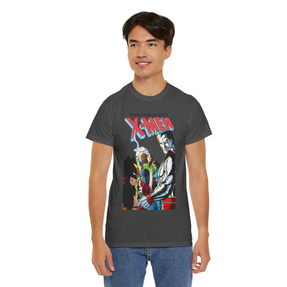 Uncanny X-Men T-Shirt - John Romita Jr Art - Storm, Wolverine, Rogue, Nightcrawler, Colossus, Shadowcat - Mutant Massacre - Marvel Comics