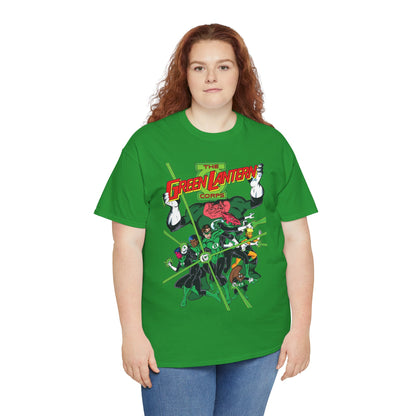 Green Lantern Corps T-Shirt - Joe Staton Art - Hal Jordan, John Stewart, Katma Tui, Arisia, Kilowog - DC Comics