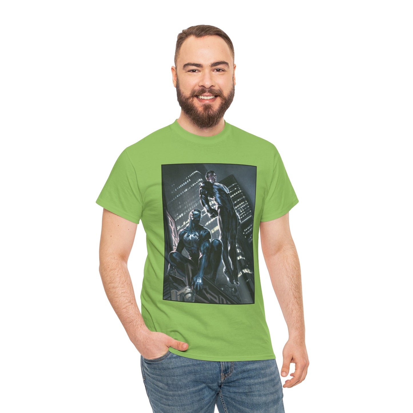 Superman/Amazing Spider-Man T-Shirt - Gabriele Dell'Otto Variant Art - DC/Marvel Comics
