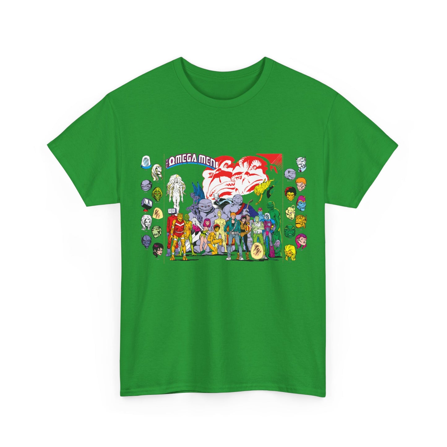 Omega Men T-Shirt - Shawn McManus Art - Who's Who Entry - DC Comics