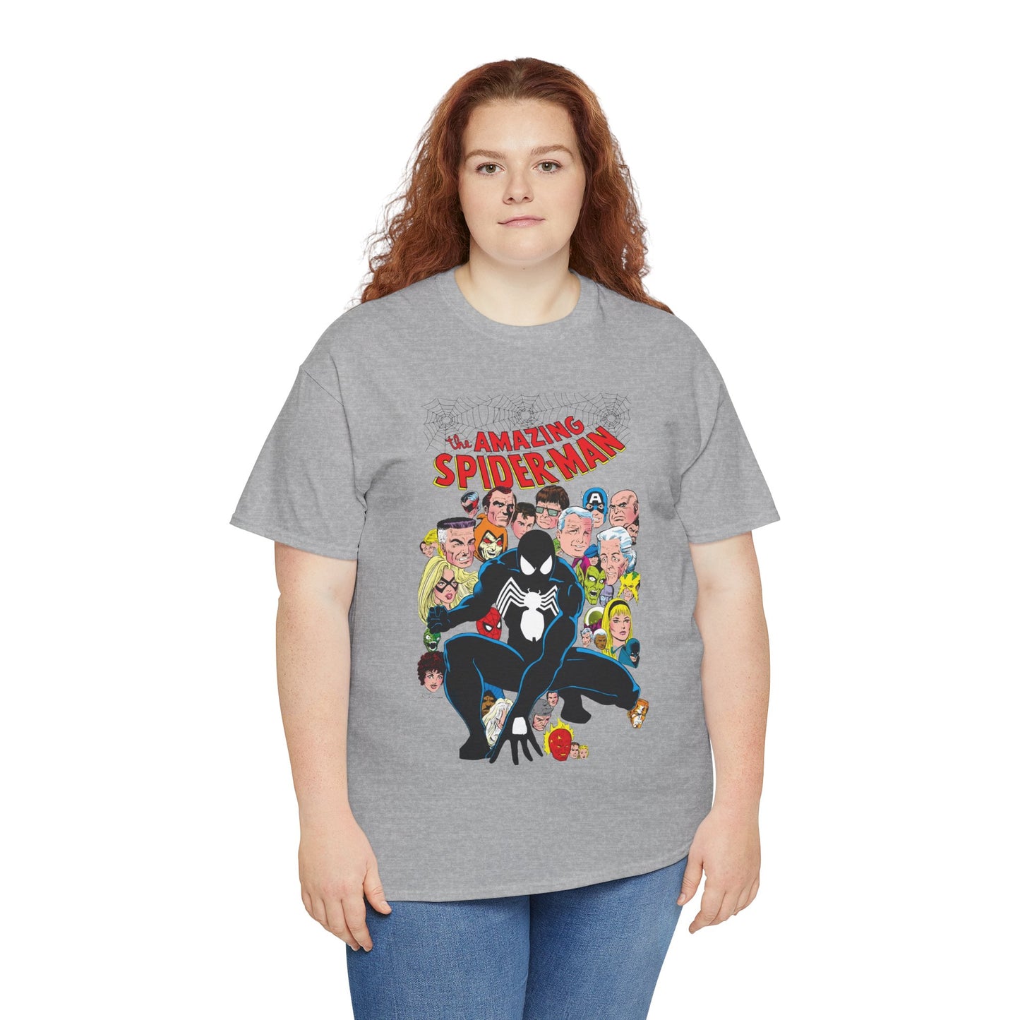 Amazing Spider-Man T-Shirt - Green Goblin, Kingpin, Hobgoblin, Electro, Black Cat, Mysterio, Doctor Octopus, Gwen Stacy - Marvel Comics