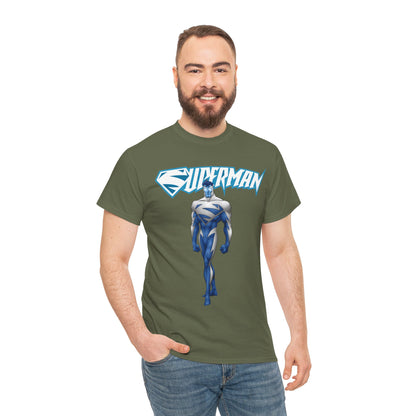 Superman T-Shirt - Clark Kent - Man of Steel - DC Comics - Electric Superman 1990s Storyline