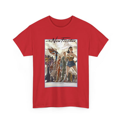DC: The New Frontier T-Shirt - Darwyn Cooke Art - Superman, Wonder Woman, Flash, Batman - DC Comics