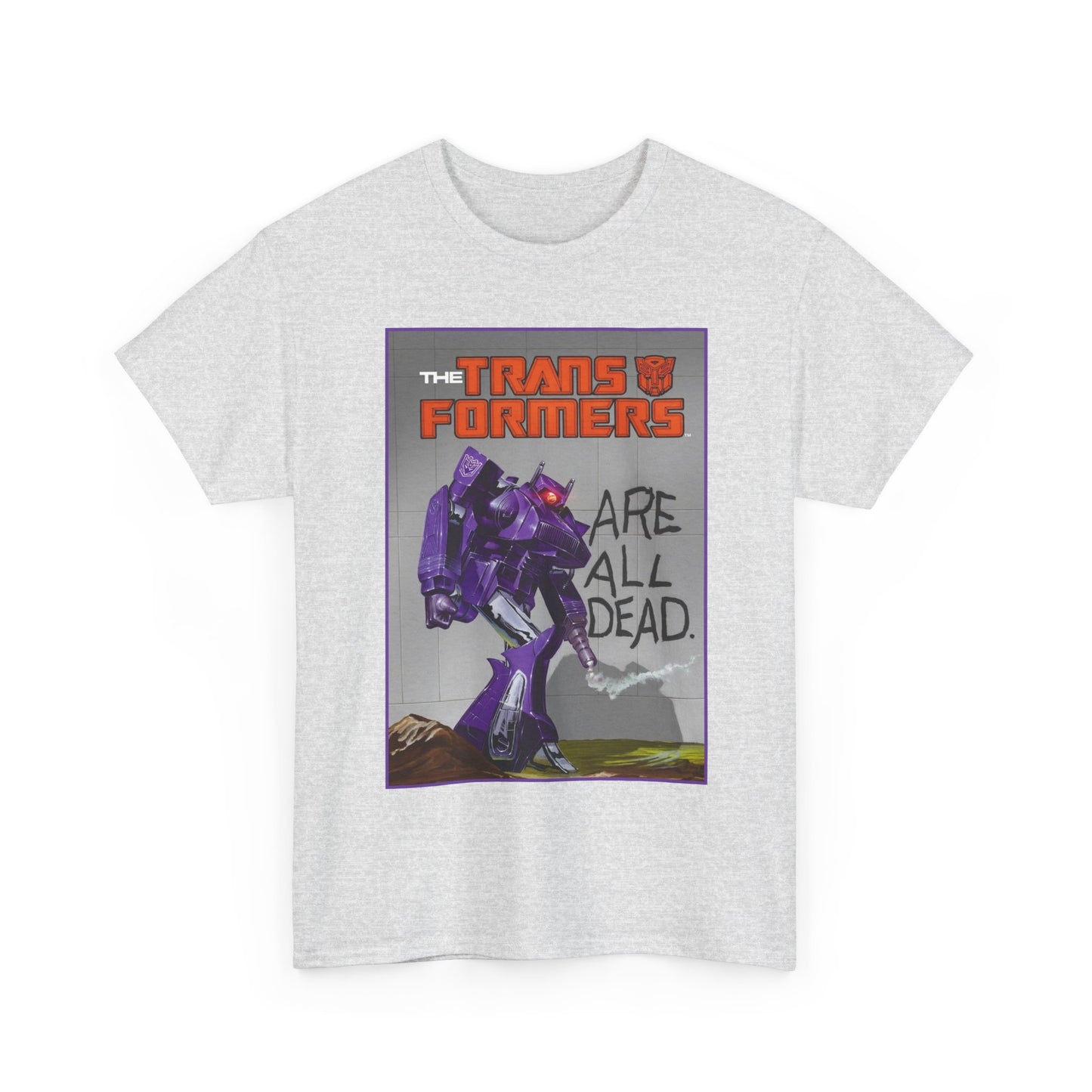 Transformers T-Shirt - "Are All Dead" - Marvel Comics