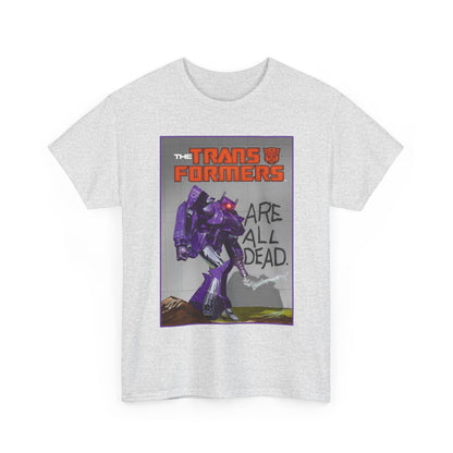 Transformers T-Shirt - "Are All Dead" - Marvel Comics