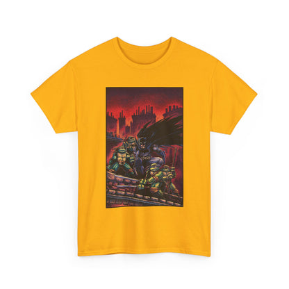 Batman & Teenage Mutant Ninja Turtles T-Shirt - Kevin Eastman Art - TNMT - DC Comics