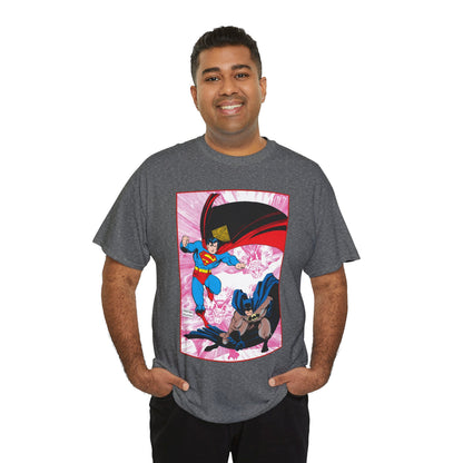 Batman Vs Superman T-Shirt - Arthur Adams Art - Action Comics Annual #1 Cover - DC Comics