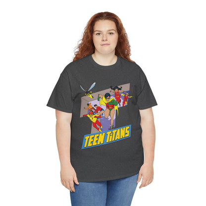 Teen Titans T-Shirt - Robin, Wonder Girl, Kid Flash, Speedy, Bumblebee, Mal, Aqualad - DC Comics