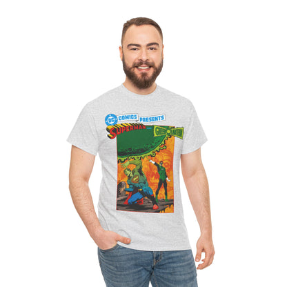 DC Comics Presents #26 T-Shirt - Jim Starlin Art - Superman & Green Lantern Team-Up - DC Comics