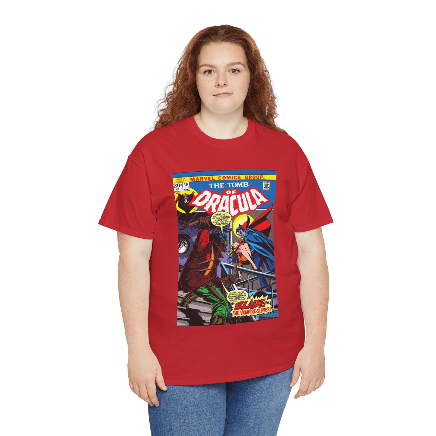 Tomb of Dracula T-Shirt - #10, First Appearance of Blade, Vampire Hunter - Marvel Comics
