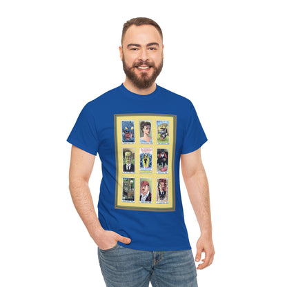 League of Extraordinary Gentlemen T-Shirt - Kevin O'Neill Art - Mina Murray, Captain Nemo, Allan Quatermain, Jekyll & Hyde - Alan Moore Story