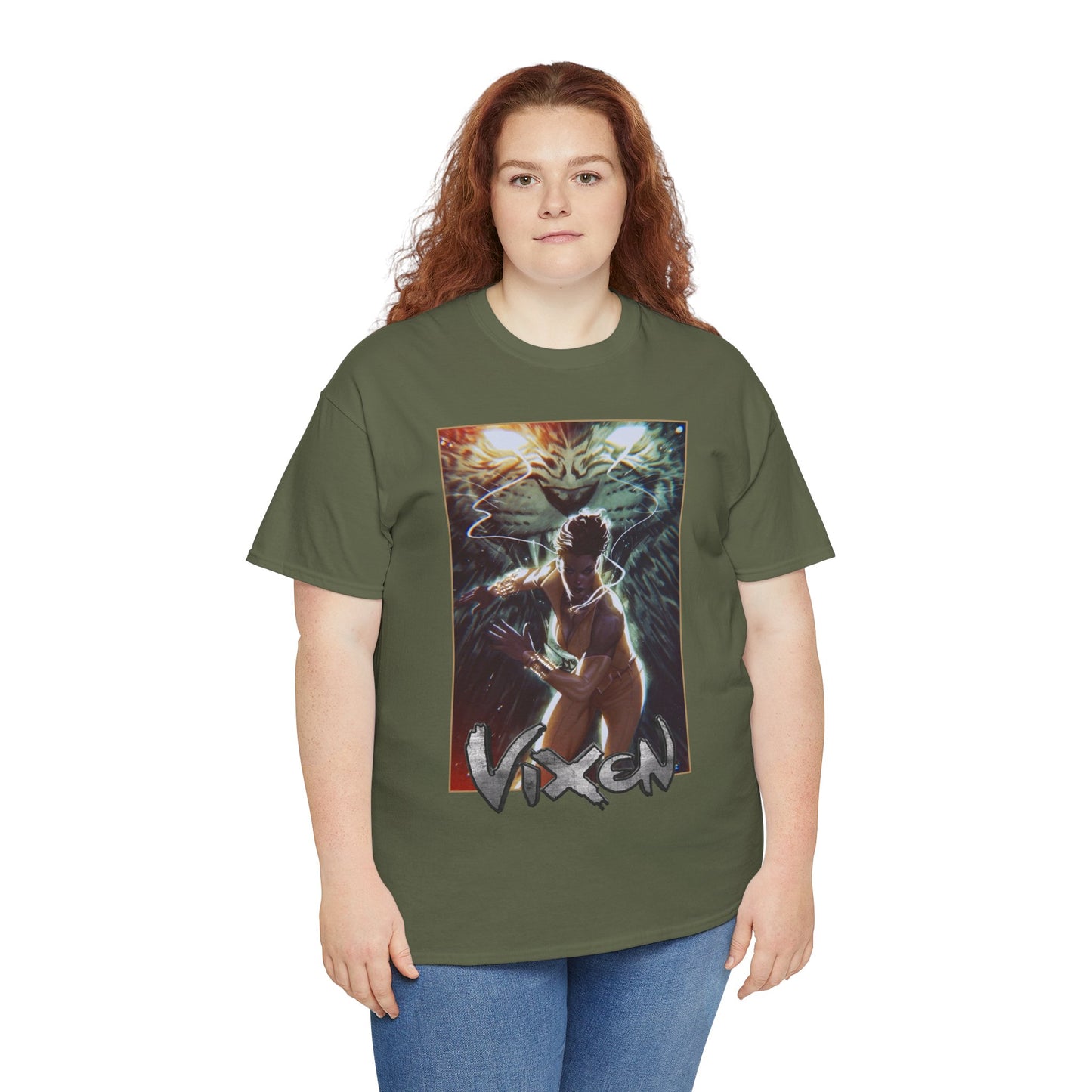 Vixen T-Shirt - Taurin Clarke Art - DC Comics