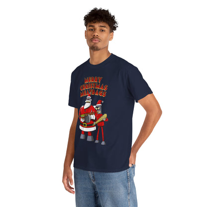 Robot Santa Claus & Bender Futurama Christmas T-Shirt
