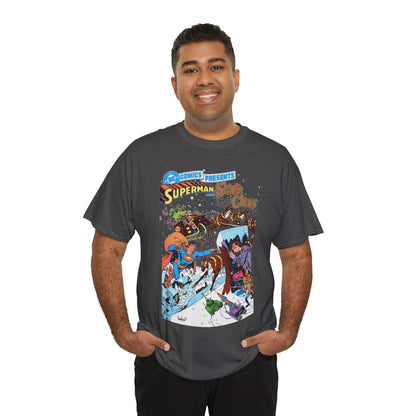 Superman & Santa Claus T-Shirt - José Luis García-López Art - DC Comics Presents #67 - Vs. Toyman