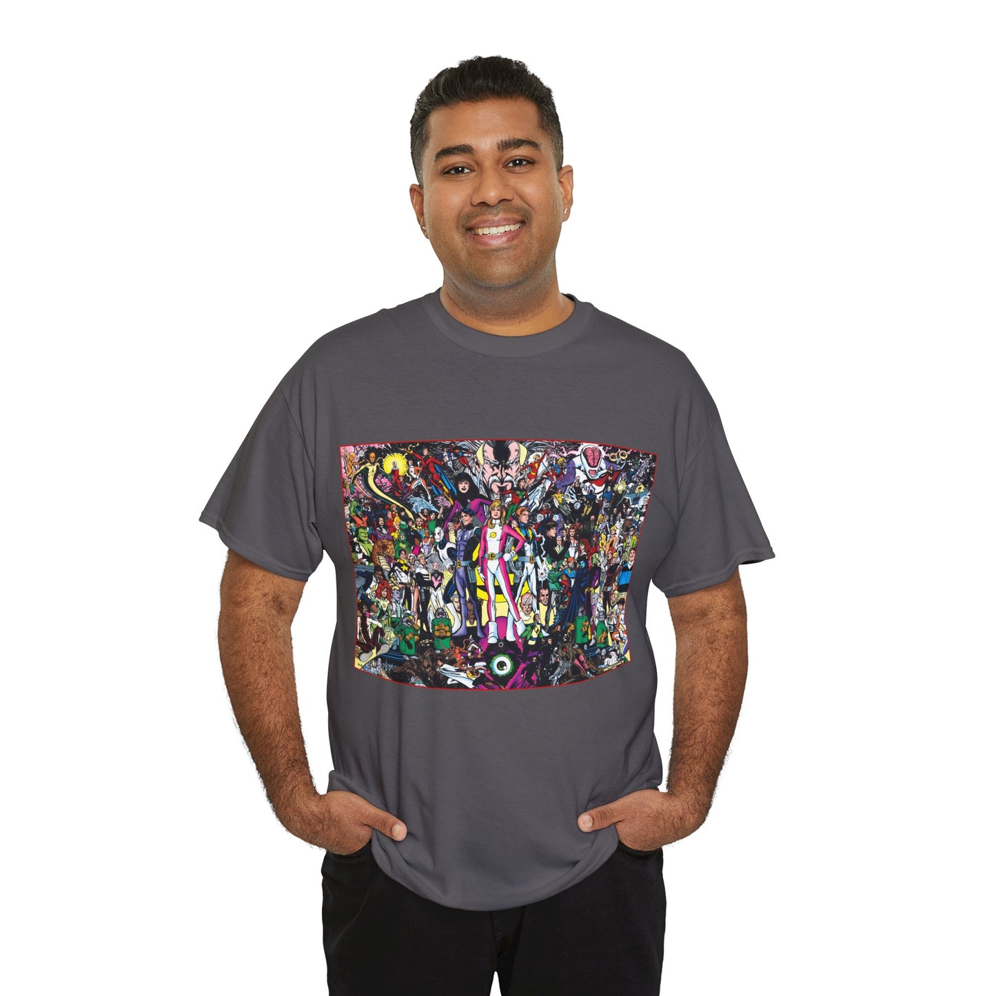 Legion of Super-Heroes T-Shirt - Phil Jimenez Art - Basically, Every Legionnaire Until This Point - DC Comics