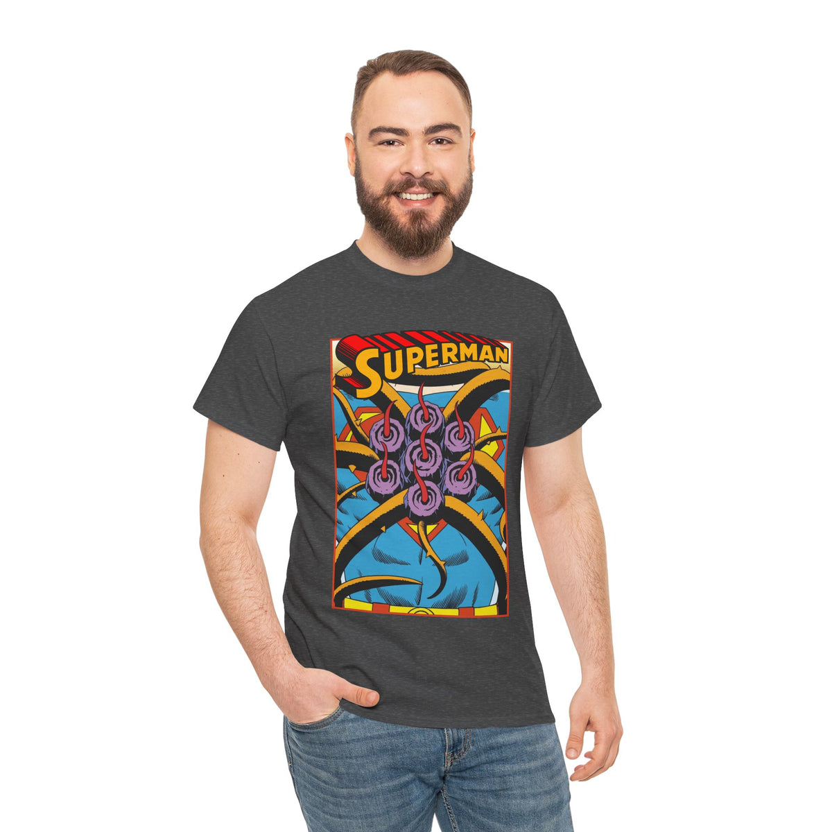 Superman Black Mercy T-Shirt - Famous Alan Moore Story - DC Comics