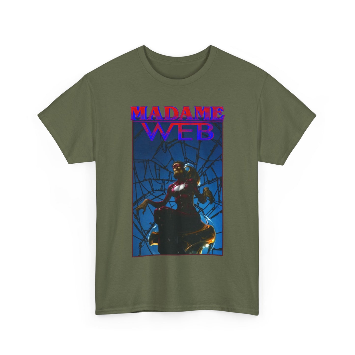 Madame Web T-Shirt - Clayton Crain Art - Spider-Man Character - Marvel Comics