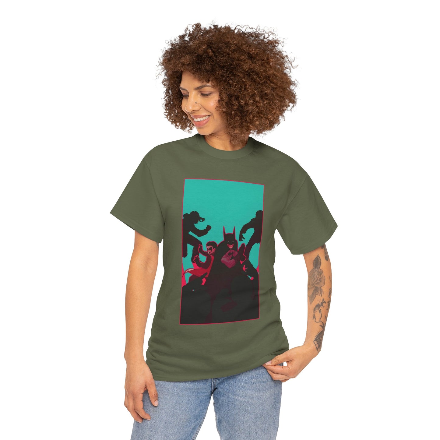 Batman & Robin T-Shirt - Frazer Irving Art - DC Comics
