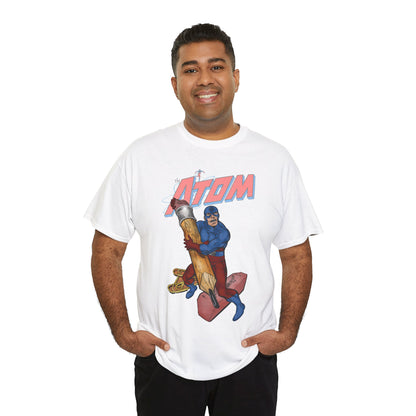 Atom T-Shirt - John Byrne Art - Ray Palmer, Justice League Member - Professor at Ivy University - DC Comics