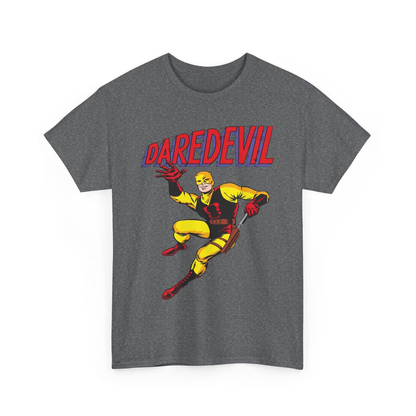 Daredevil T-Shirt - Yellow Costume - Silver Age #1 Cover Art - Marvel Comics