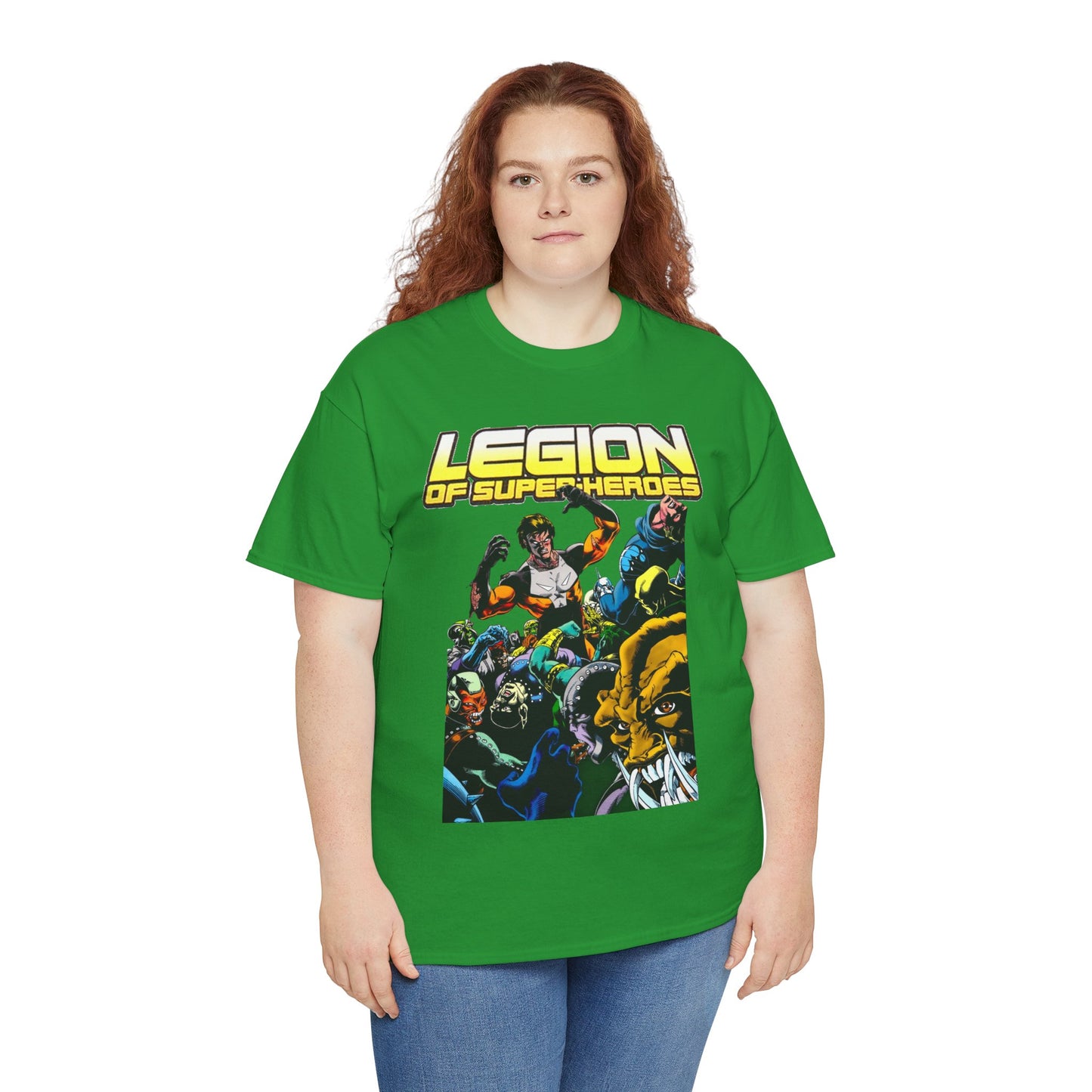 Legion of Super-Heroes T-Shirt - Steve Lightle Art - Timber Wolf - DC Comics