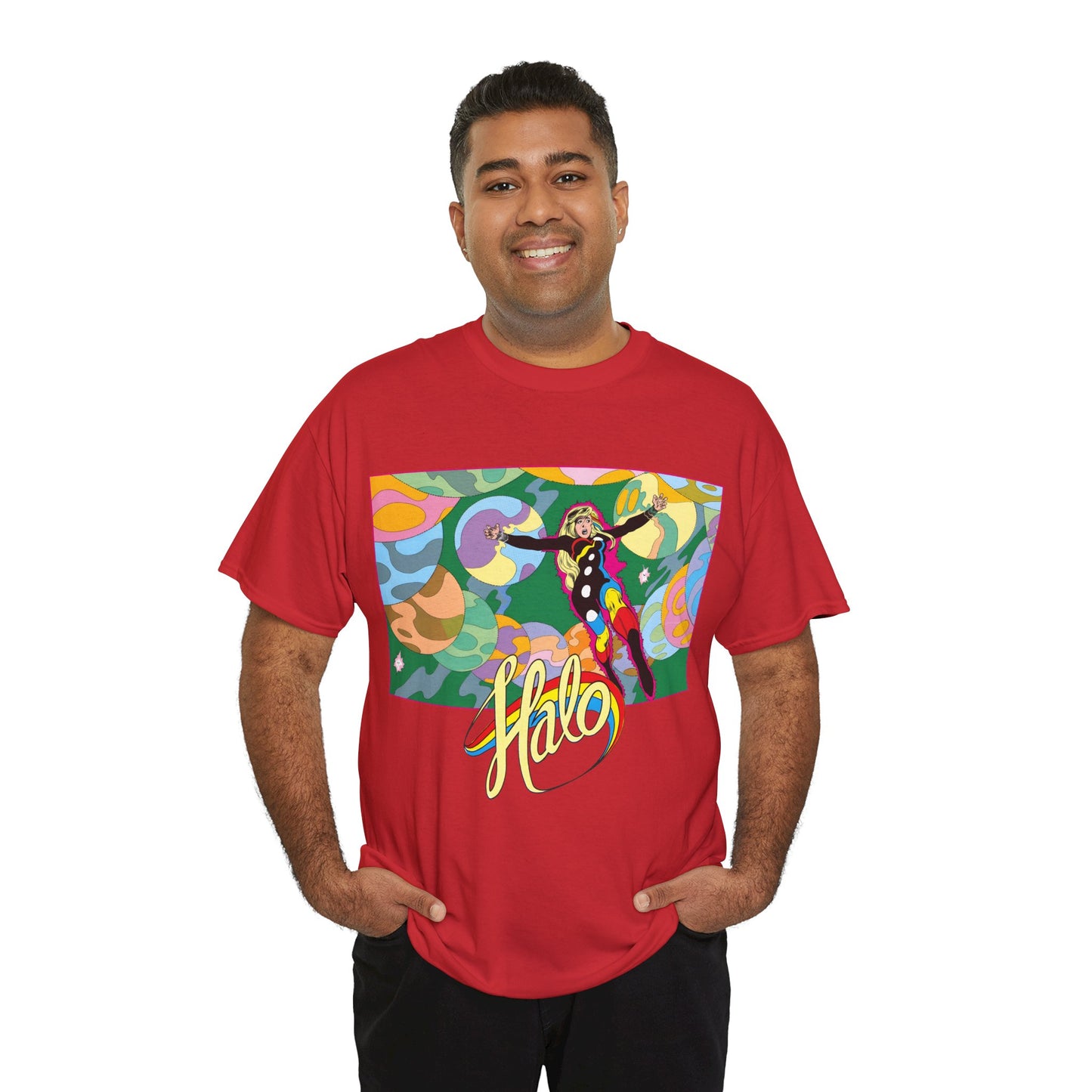 Halo T-Shirt - Batman & the Outsiders Founding Member - "Search for Halo" - DC Comics