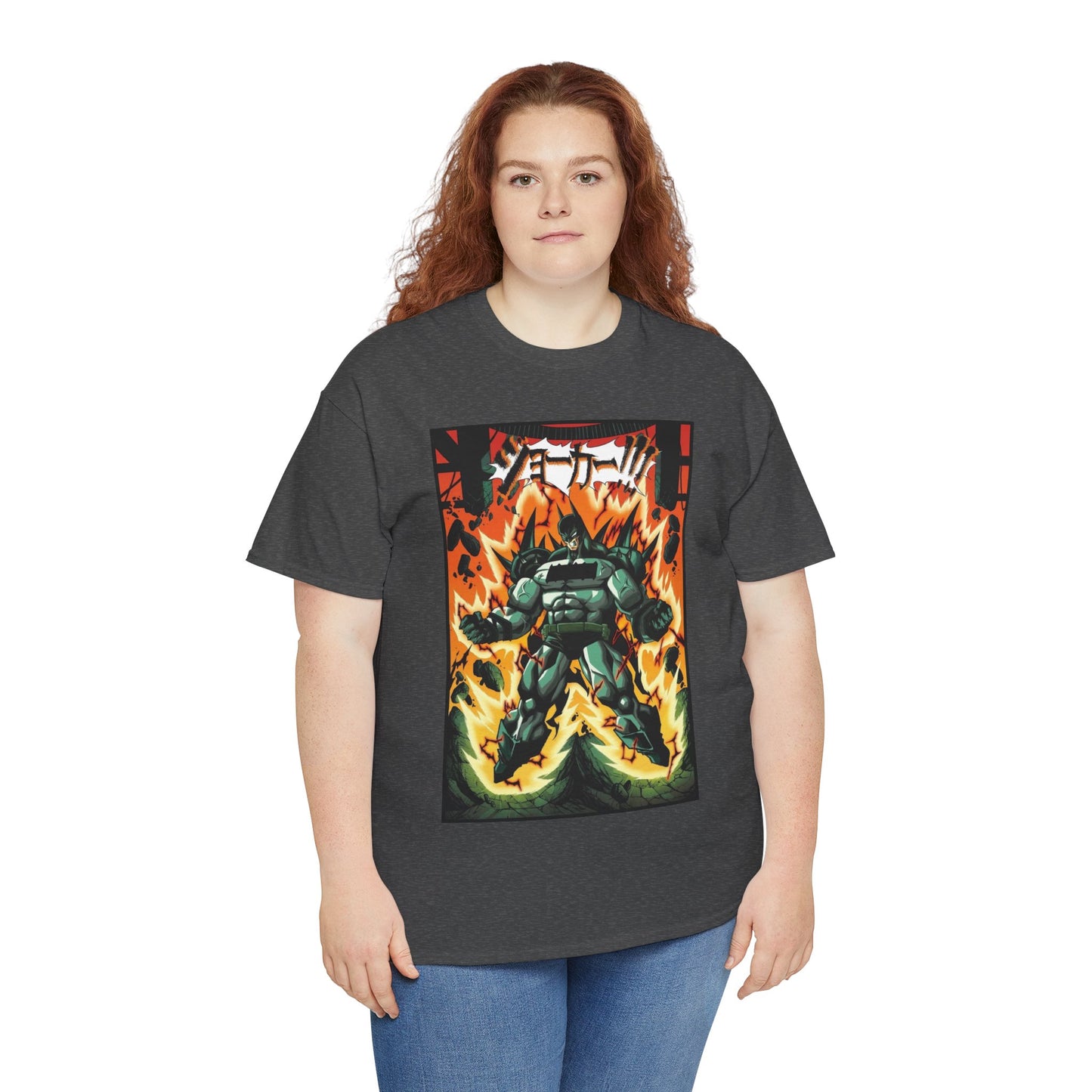 Absolute Batman T-Shirt - Mario Foccillo Art - Dragonball Z Homage - Jiman Comics - DC Comics
