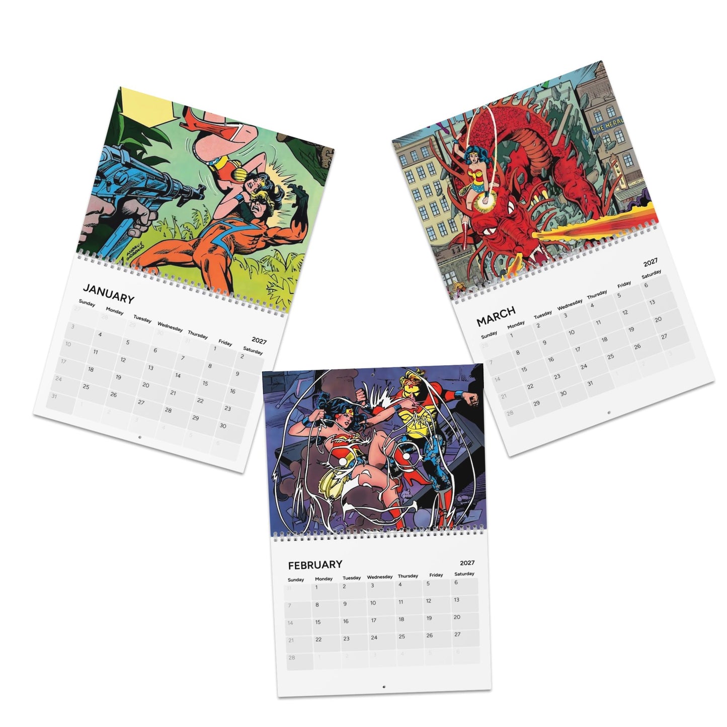 Wonder Woman Calendar (2027) - Bronze Age Artwork