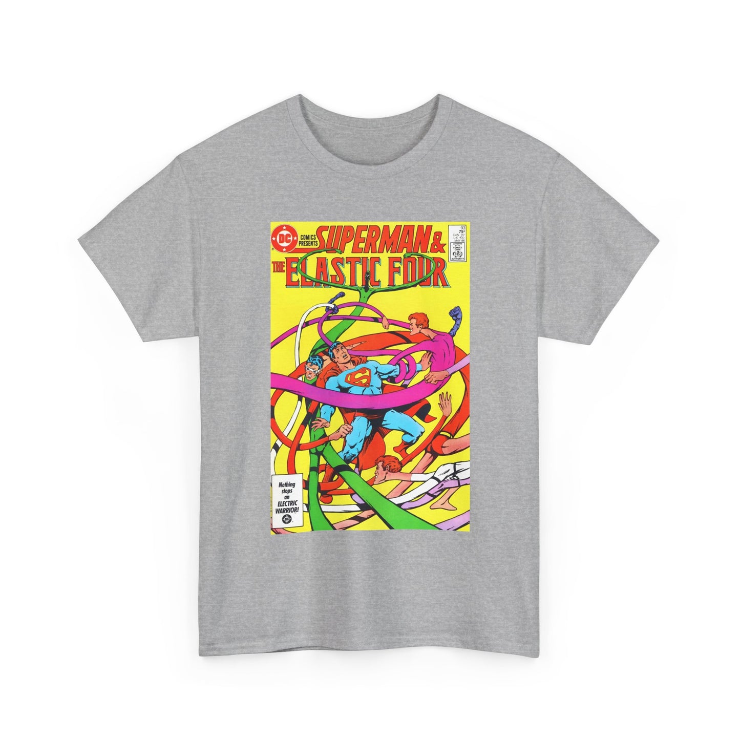 DC Comics Presents #93 T-Shirt - Superman, Plastic Man, Elongated Man, Jimmy Olsen - DC Comics