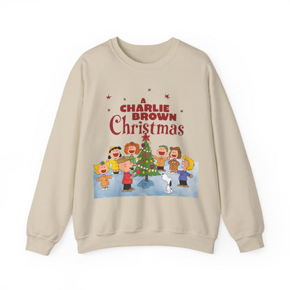 A Charlie Brown Christmas Crewneck Sweatshirt - Snoopy, Lucy, Linus, Sally, Schroeder