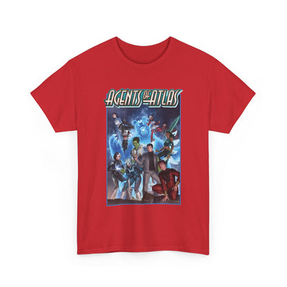 Agents of Atlas T-Shirt - Shang-Chi, White Fox, Aero, Luna Snow, Silk - Marvel Comics