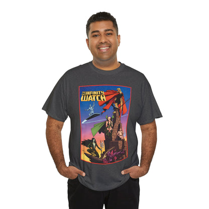 Infinity Watch T-Shirt - Jim Starlin Art - Adam Warlock, Silver Surfer, Moondragon, Pip the Troll - Marvel Comics