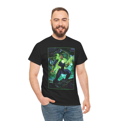 Jon Stewart T-Shirt - Ken Lashley Art - Green Lantern War Journal Cover Art - DC Comics