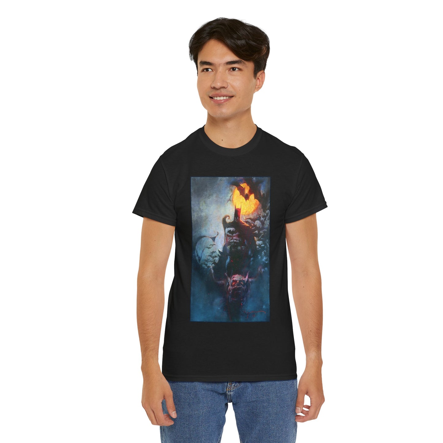 Batman T-Shirt - Bill Sienkiewicz Art - DC Comics