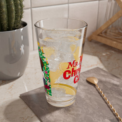 Mr. Magoo's A Christmas Carol Pint Glass, 16oz - Festive Holiday Barware