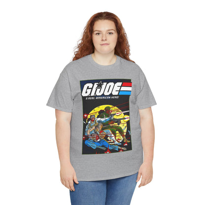 G.I. Joe T-Shirt - Mike Zeck Art - Stalker, Snow Job and Quick Kick - #61 Cover Art - Marvel Comics