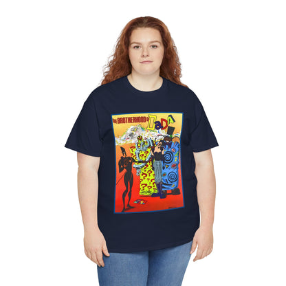 Brotherhood of Dada T-Shirt - Doom Patrol Foes - Mr Nobody, Quiz, Frenzy - DC Comics, Vertigo Comics - Grant Morrison Stories