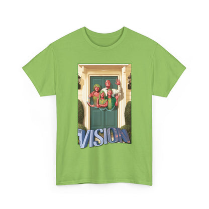 Vision T-Shirt - Mike Del Mundo Art - Avengers Member - The Visions Family - Tom King Story - Future MCU Series - Marvel Comics
