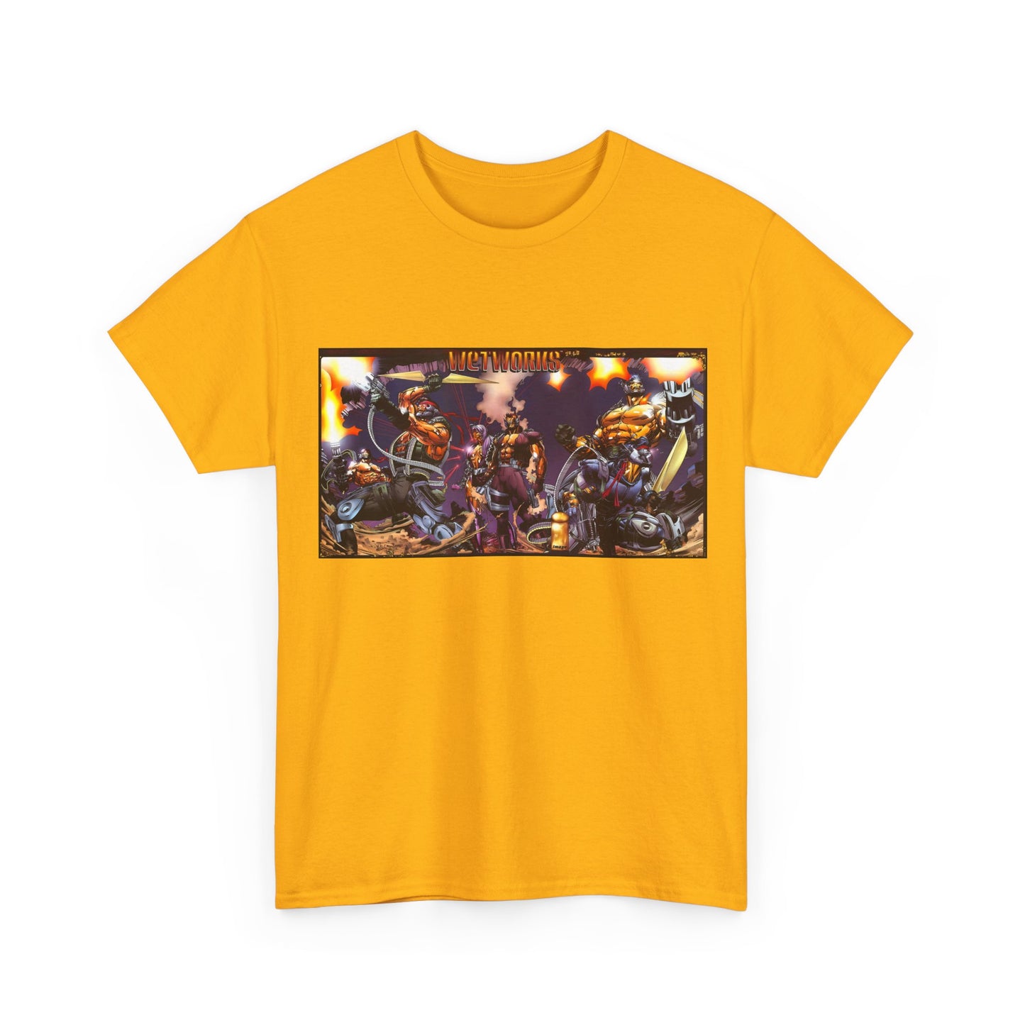 Wetworks T-Shirt - Whilce Portacio Art - #1 Cover - Dane, Mother One, Persephone, Claymore - Image Comics