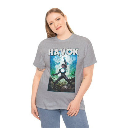 Havok T-Shirt - Greg Land Art - Alex Summers - X-Men, X-Factor Member & Leader - Mutant Hero - Brother to Scott Summers, Cyclops - Marvel Comics