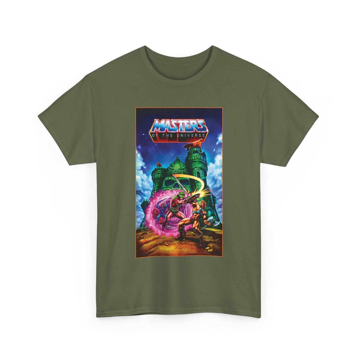 Masters of the Universe T-Shirt- He-Man Vs Tri-Klops, Skeletor and Beast Man - New 2026 Movie with Nicholas Galitzine