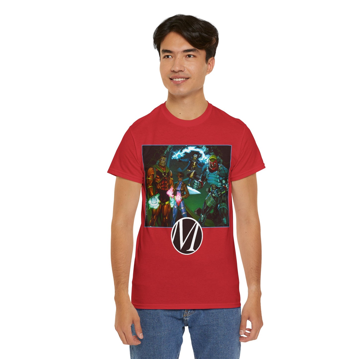 Milestone Comics Heroes T-Shirt - Static, Icon, Rocket, Hardware - Dakota - DC Comics, Milestone Media