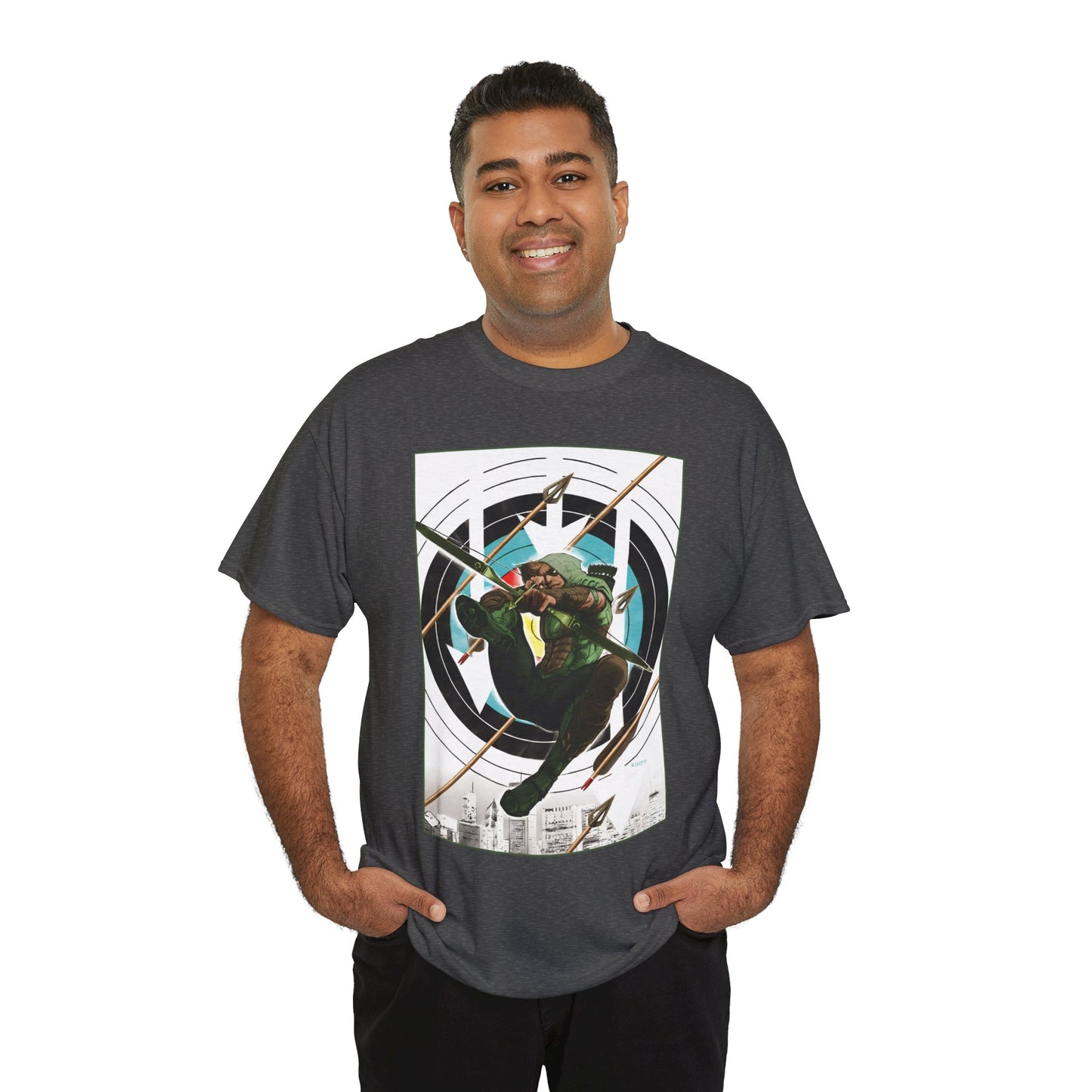Green Arrow T-Shirt - Kaare Andrews Art - DC Comics