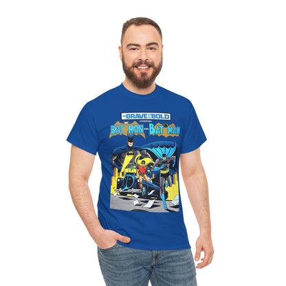 Brave & Bold #200 T-Shirt - Jim Aparo Art - Golden Age & Bronze Age Batman Team-Up - DC Comics