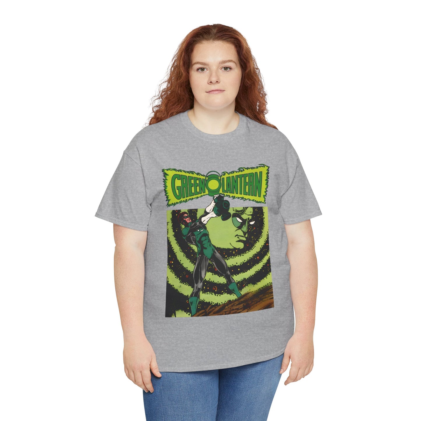 Green Lantern T-Shirt - George Perez Art - Hal Jordan - Sector 2814 - Justice League & Green Lantern Corps Member - DC Comics