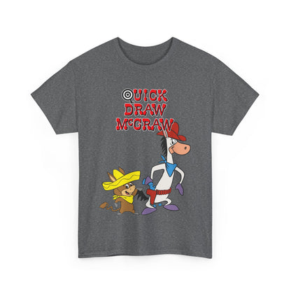 Quick Draw McGraw T-Shirt - Baba Looey - Hanna-Barbera Cartoon - Popular 1960s TV Animation