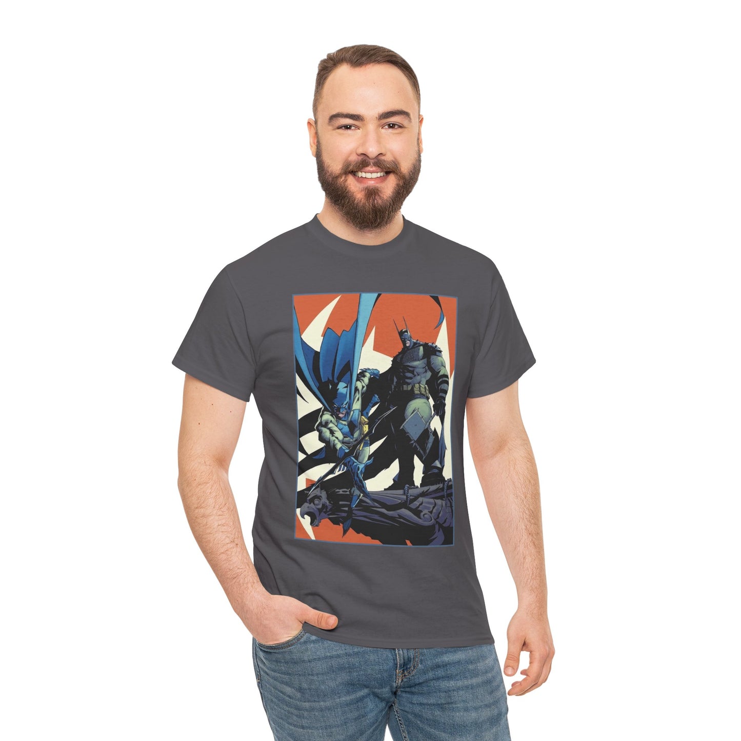 Absolute Batman & Prime Batman T-Shirt - Nick Dragotta Art - DC Comics