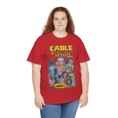 Cable & the New Mutants T-Shirt - #87 Cover Art - Wolfsbane, Boom-Boom, Cannonball - Marvel Comics