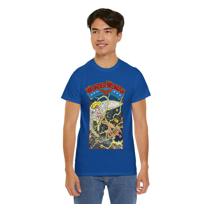 Wonder Woman T-Shirt - George Perez Art - Vs Silver Swan - DC Comics